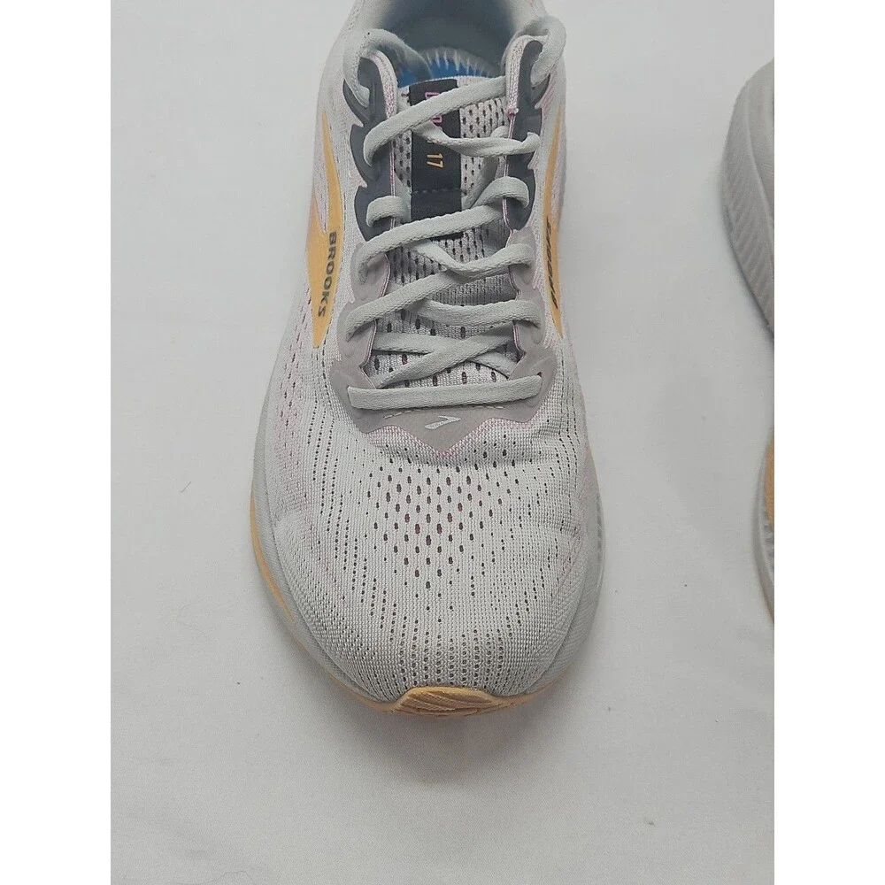 Brooks Sneakers Womens 10 D Wide Ghost 17 1204311D070 Gray Running Athletic Shoe - Picture 14 of 16